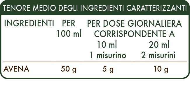 Avena Estratto Integrale analcoolico 200ml dr. Giorgini - immagine 3