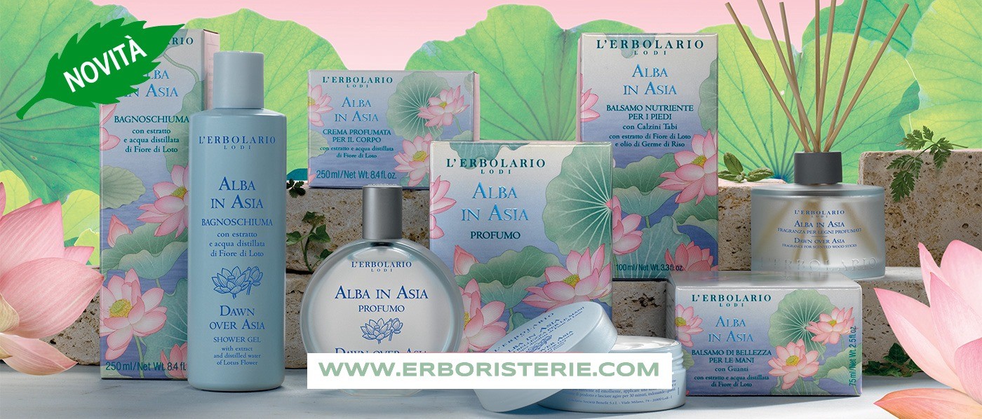 Alba in Asia Crema Profumata per il Corpo Novità Erbolario - immagine 3