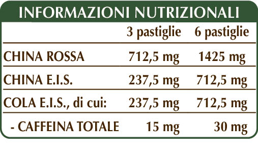 China Cola Dry Tonic 100 pastiglie estratto integrale secco dr. Giorgini - immagine 3