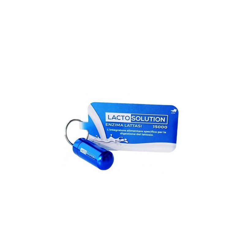 Lactosolution 15000 FCC 15 Compresse Con Porta Pillole Integratore di Enzima Lattasi per Intolleranti al Lattosio - immagine 3