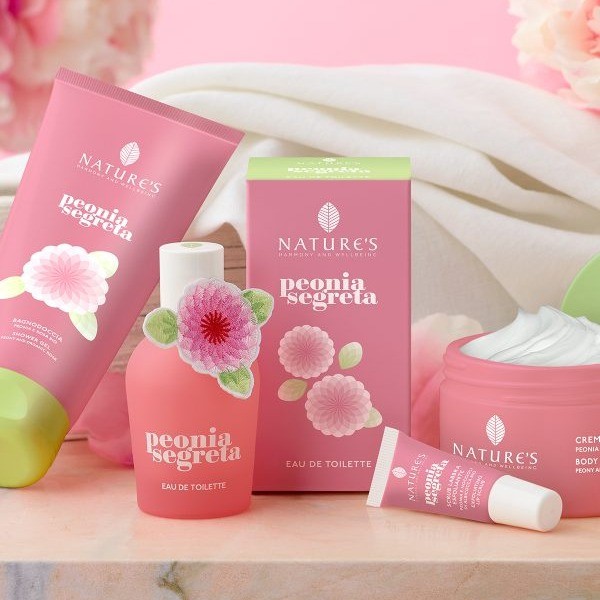 Peonia Segreta Crema per il corpo 100ml fragranza Femminile intensa, avvolgente, morbida Nature’s - immagine 3