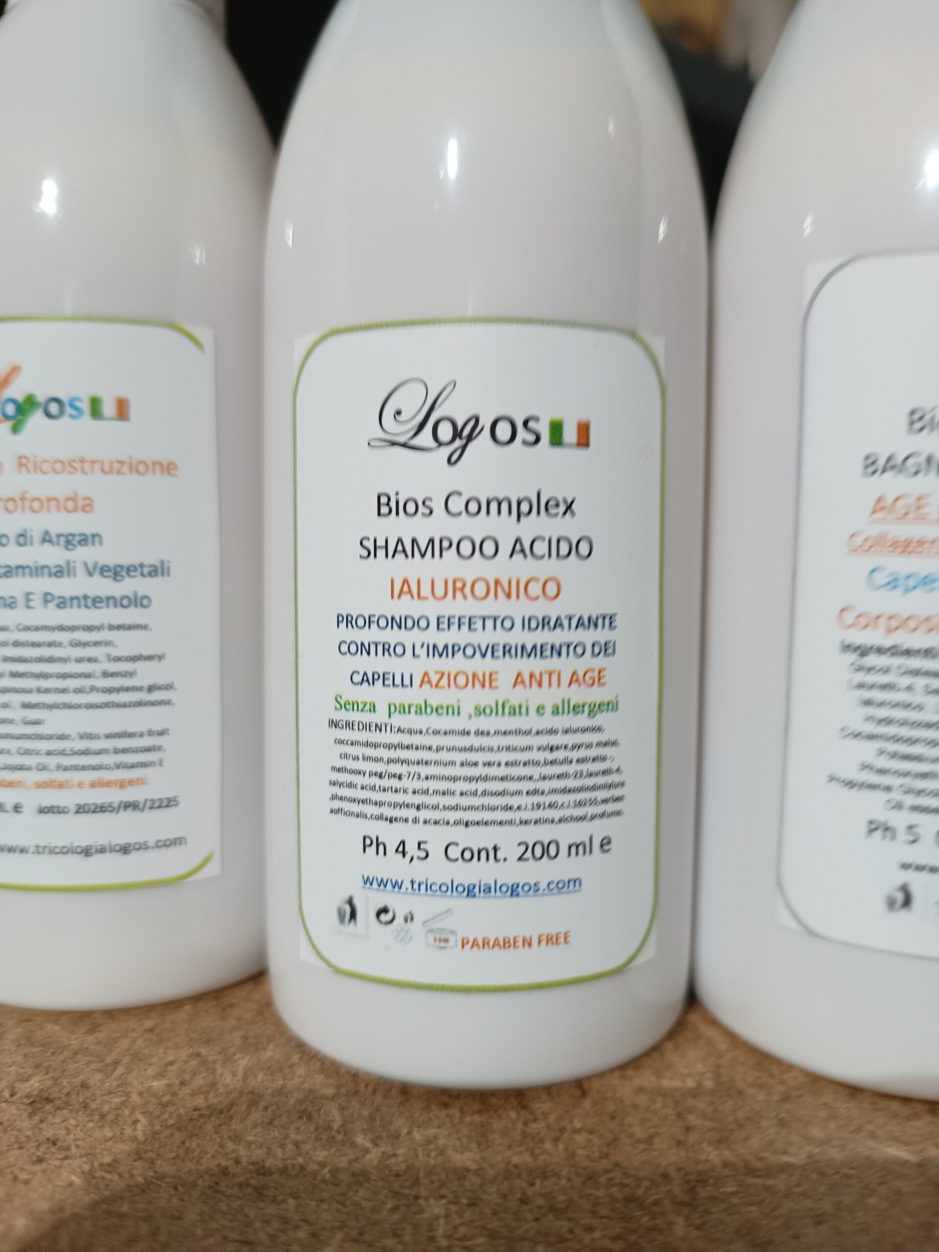 SHAMPOO IALURONICO NATURALE PROFONDA IDRATAZIONE 200ML - immagine 3